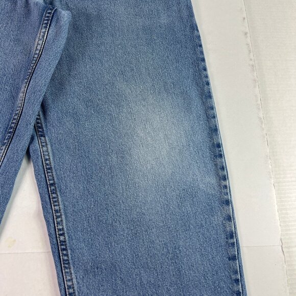 Y2K Levi's Jeans Men's 34x29* 560 Comfort Loose Fit Tapered Blue Denim Tag 35x30 - Picture 5 of 16